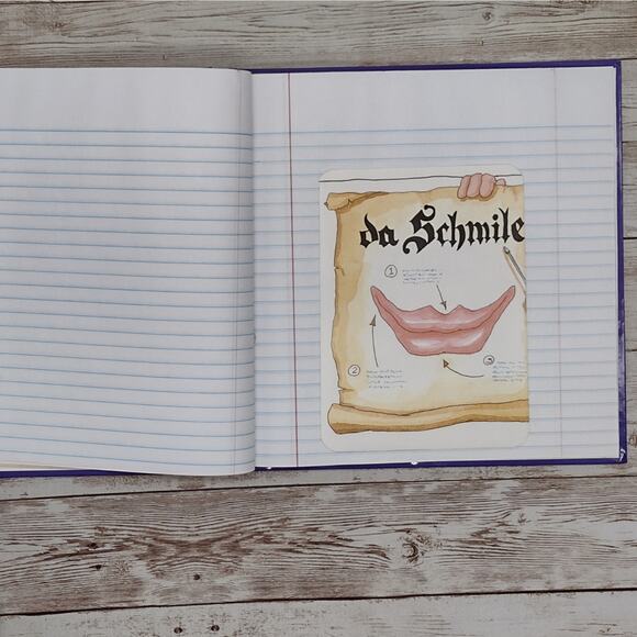 Frownsalot Children's Book Journal, Blank Book Diary, Book Cover Notebook - Picture 6 of 12